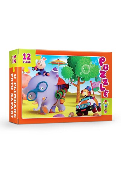 Dorinta Puzzle - A walk through safari (12 pieces)