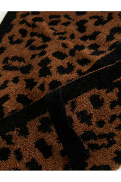 Koton Striped Triangle Scarf