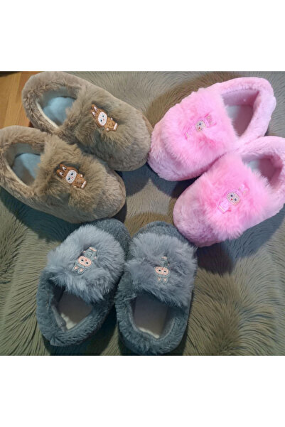 Huzurlu Adımlar Labubu Children's Panduf