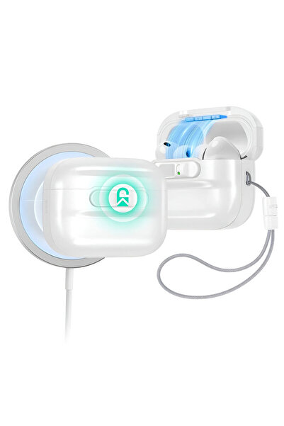 ESR Apple AirPods Pro 3 Pulse Magnetic FlickLock Case, white