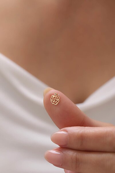 Tufanlar Kuyumculuk 14 Ayar Çiçek Altın Kolye Ucu