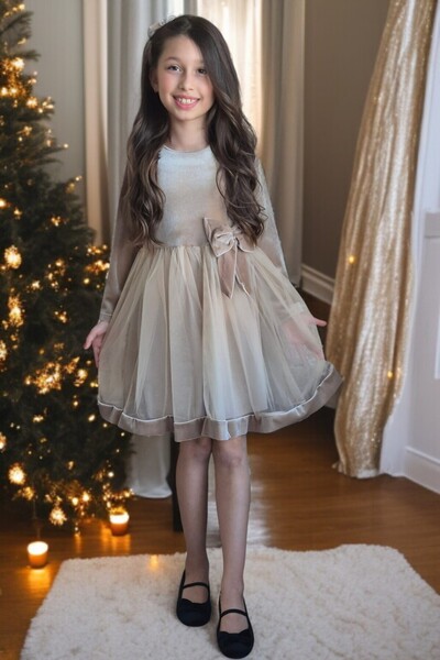 QUB CLUB New Season New Year Christmas Birthday Party Buckle Velvet Dress