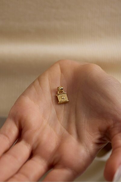 Tufanlar Kuyumculuk 14 Ayar Kilit Altın Kolye Ucu