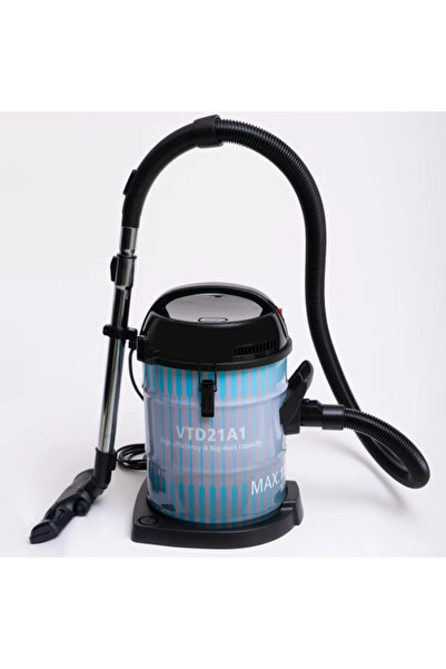 Ugine مكنسة كهربائية أسطوانية، سعة 21 لترًا، 1800 واط، أزرق - UGDW-P14