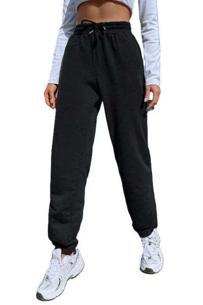 StreetWear Outlet Women's Sweatpants, Comfortable with High Waist and Drawstring