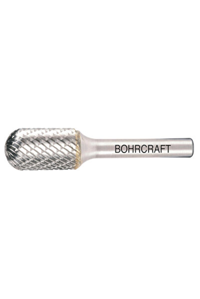 Bohrcraft Freze biax din carbura metalica sinterizata - CMS cilindrica cu cap semisferic, Forma C (WRC), DIM