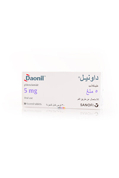 Sanofi Aventis Daonil 5 Mg 30 Tablets