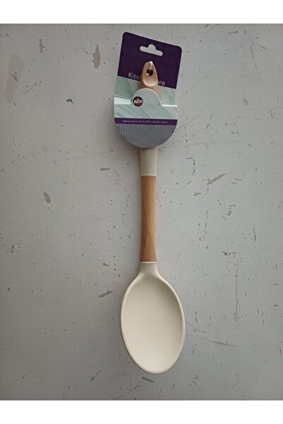 ACAR Silicone Serving Spoon - Cream / Beige