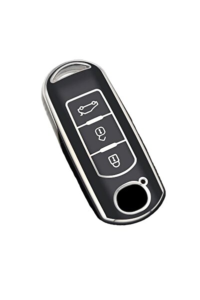 OEM 3-button key case for Mazda 2/3/6/Atenza/Axela/Demio/CX-5/CX-3/CX-7/CX-9/MX-5