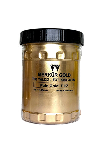 Merkürgold Metalik Pigment | Toz Yaldız - Pale Gold - E17 - 1 kg
