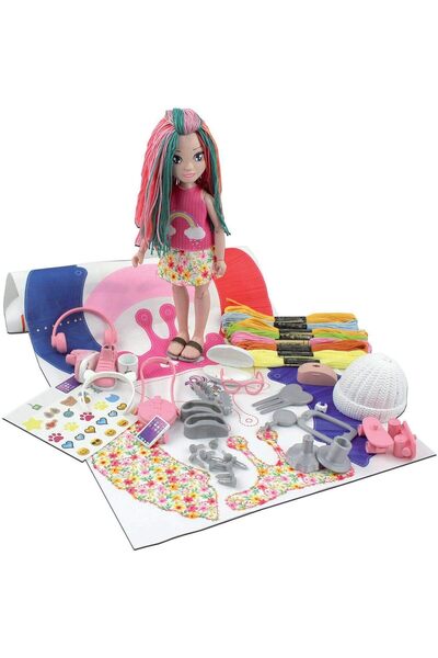 EDUCA My Model Doll Design Casual - Customizable Doll, 150+ Looks, Ages 6+, Model 18368