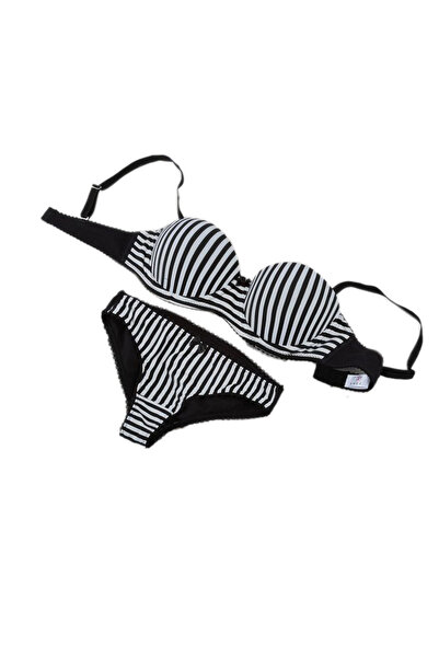 La Joie Underwired Push-Up Bra and Panty Set - BR 5064