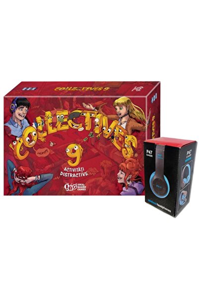 Ideal Board Games Joc Collectives 9 Activitati Distractive + casti w