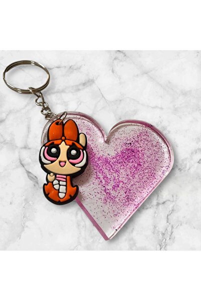 Buki'nin Atölyesi Breloc cu figurină epoxidică în formă de inimă Accesoriu pe...