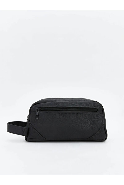 LC Waikiki Lcw Accessories Black Leather-Look Handbag