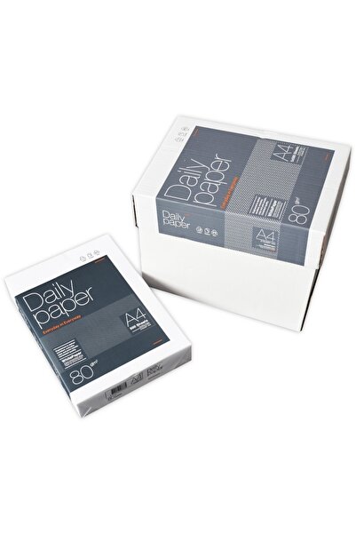 DAILY Hartie copiator A4 Paper 80 g/mp, 500 coli/top, 5 topuri/cutie