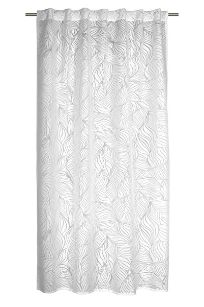 Hitexbau White hidden tape curtain
