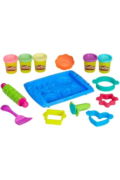 Generic Hasbro Play-Doh Sweet Shoppe Cookie Creations Playset, B0307, Multicolor