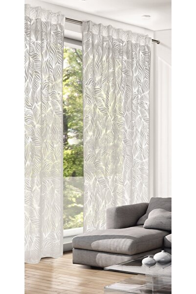 Hitexbau White hidden tape curtain