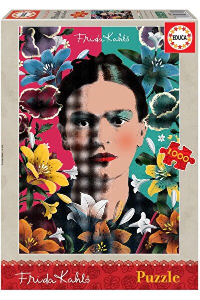 EDUCA أحجية فريدا كاهلو من إيدوكا، 1000 قطعة