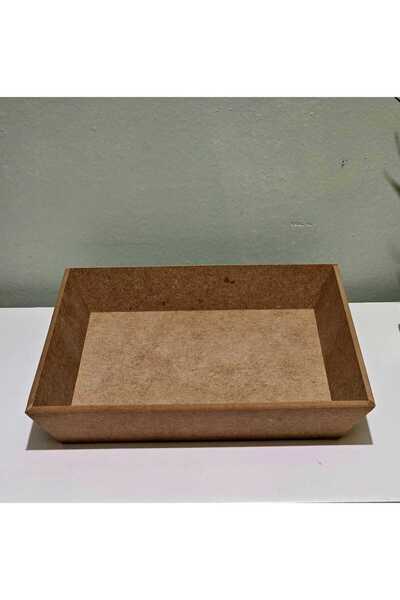 Tekir Store evinizi güzelleştirin Wooden Raw Hobby Painting Bread Box Mdf
