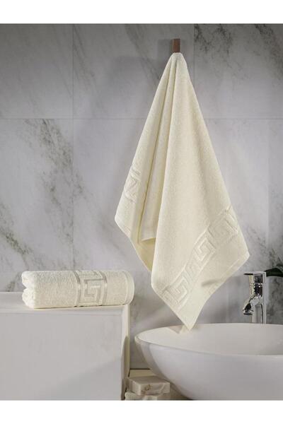 MODALİN Cotton Single Jacquard Greek Towel - 50 X 90