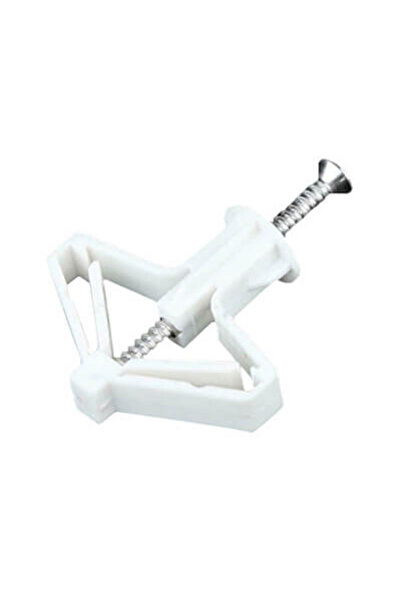 SMANIA Screw Dowel For Drywall Bolt-in, Set of 100 pieces (stainless steel screw - 50 mm)