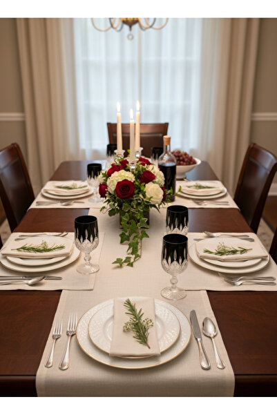 Elista Bohemia Crystal Coffee Side Water Glass Black 130 Cc 6 Pcs