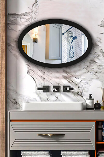 Trend Kitchen Lumerıa Modern Ahşap Çerçeveli Hol Koridor Salon Banyo Duvar Ve...