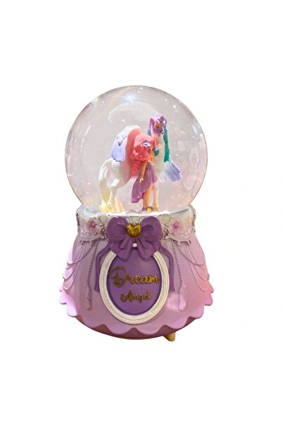 Sunman كرة ثلجية كبيرة الحجم مع تأثير تساقط الثلوج، البطاريات متضمنة في العلبة