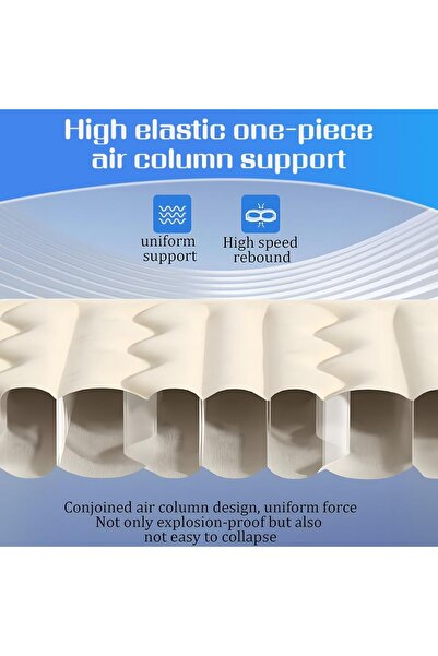 Saharaz Car Air Mattress Travel Inflatable Air Bed Back Seat Cushion,with 2 Air Pillows,for Camping Travel