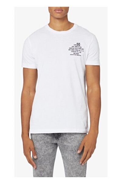 Diesel T-Diegor Men's T-Shirt White Regular Fit Size L