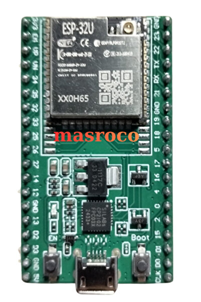 ESP -32U Wifi Bluetooth Geliştirme Modülü (Yeşil)+Hediye Setli