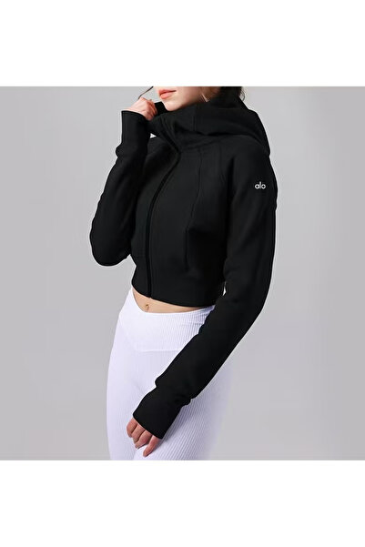 Alo cropped fitted jacket