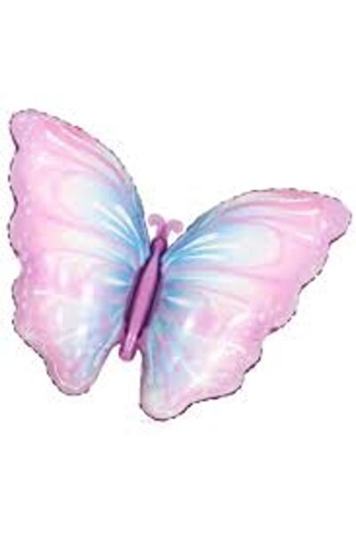 kidspartim Soft Colorful Butterfly Foil Balloon 82X52 cm