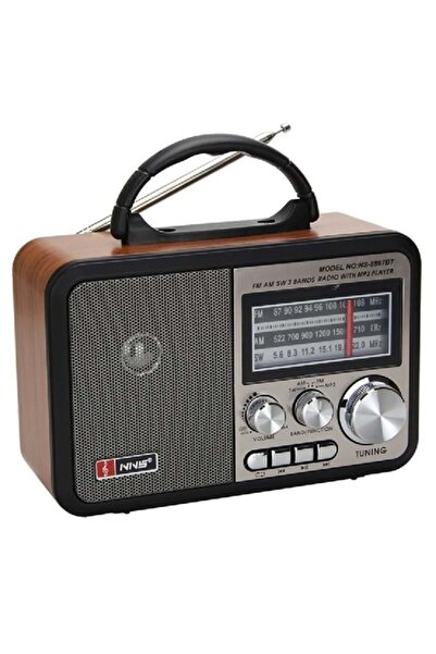 sylar Orta Boy Retro, Nostaljik, Ahşap Tasarım Bluetooth Hoparlörlü, Şarjlı, ...