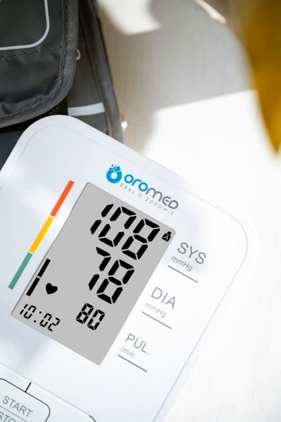 OROMED Automatic upper arm blood pressure monitor for home use; detects irregular heartbeat; accurate measurements and results.