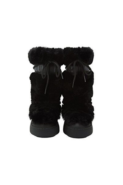 MOON BOOT Women / Girls Boots 80D2450210-N001 Ltrack Faux Fur High Wp Black