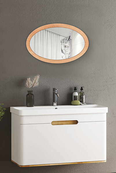 Trend Kitchen Lumerıa Modern Ahşap Çerçeveli Hol Koridor Salon Banyo Duvar Ve...