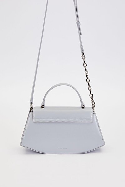Levidor A.Blue Geometric Model Shoulder Bag