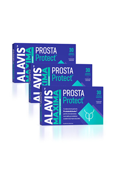 Alavis Maxima Food supplement 3 boxes PROSTAProtect™ 30 vegetable capsules