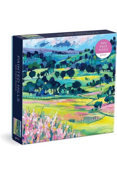 Galison أحجية التلال الملونة 500 قطعة