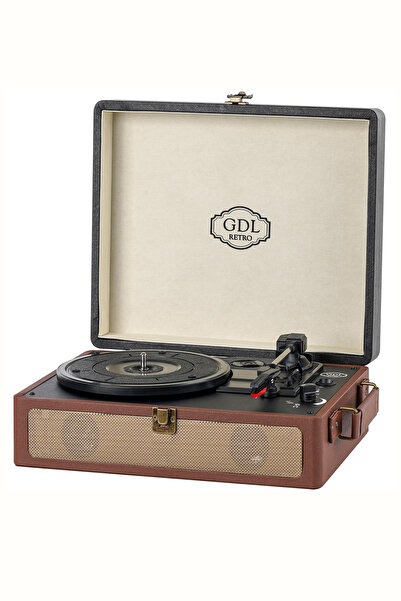 GDL Retro Çanta Pikap T417B - Vip (Bluetooth, Dahili Hoparlör ve Metal İğne)