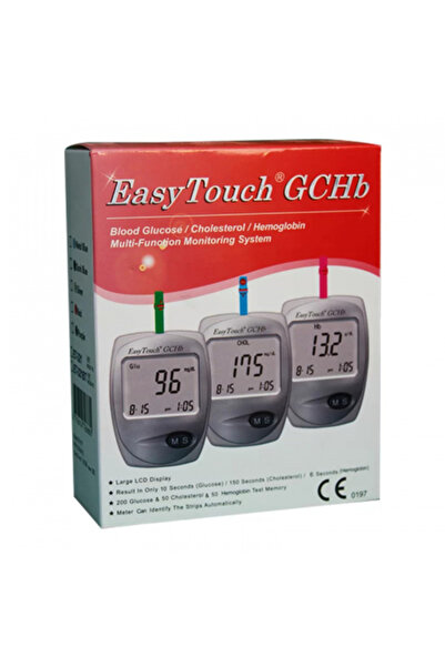 EASYTOUCH GCH - dispozitiv de măsurare a glucozei și hemoglobinei, aprobat CE