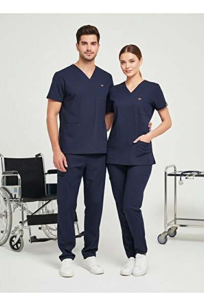 edy uniform زي طبي جراحي باللون الأزرق الداكن من إي دي واي