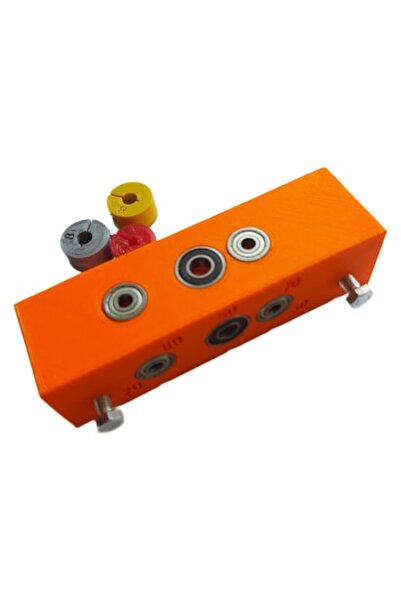 OEM U-shaped furniture jig for drilling dowels and euro screws 8/5mm for 18mm particleboard