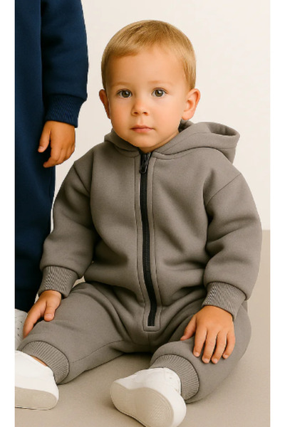 RG Collection K Hooded Zippered Jumpsuit