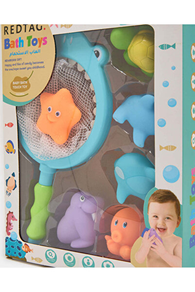 REDTAG Assorted Baby Bath Toy Set (7 Piece)
