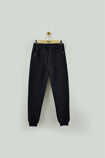 ESKİŞEHİR YUMURCAK Three-Thread Fleece Single-Bottom Tracksuit with Elasticated Cuffs