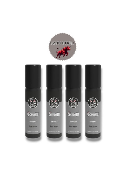 SCREAMS Scream Longtime Spray For Men / Erkeklere Özel Uzun Etkili Sprey 20 c...